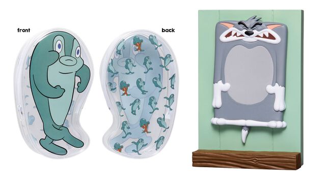 『トムとジェリー』Happyくじが12⽉26⽇より発売。バズった“さかな”のポーチ、ドタバタ名シーンフィギュア（20種）など当たる