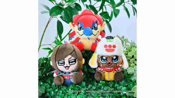 【モンハンワイルズ】『ポプテピピック』の大川ぶくぶ描き下ろしイラストを元にしたかわいいグッズが予約開始。ぬいぐるみやアクスタ、ふぇいすタオルやグラスなど