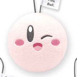 『星のカービィ』フェイスマスコットがかわいい。カービィ＆ワドルディの表情や優しい手触りを楽しめる