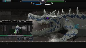 サイバーパンク大阪2Dアクション『ブレードキメラ』Switch/Steamで8月発売。新たなボスやギミックが登場するトレーラー公開