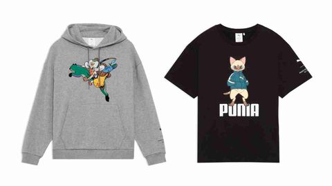 『モンハンワイルズ』プーマコラボアイテムが12月19日発売。プーマキャットにまたがるアイルーがかわいい、シューズやアパレルを展開