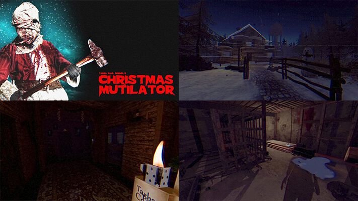 山小屋での最悪なクリスマスが体験できる没入型ホラー侵入ゲーム