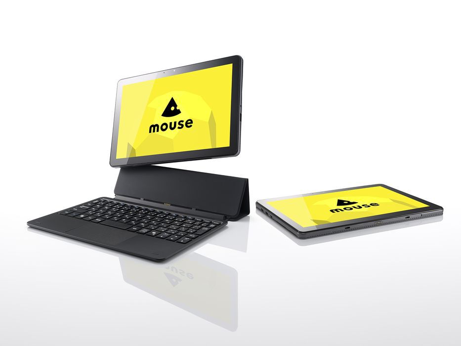 税込5万円台の10.1型2in1タブレットPC“mouse M0”。日常使いから