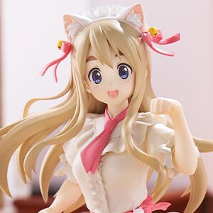 『けいおん！』にゃんこカフェ店員フィギュアに琴吹紬が登場。愛らしい笑顔で太眉の存在感もばっちり
