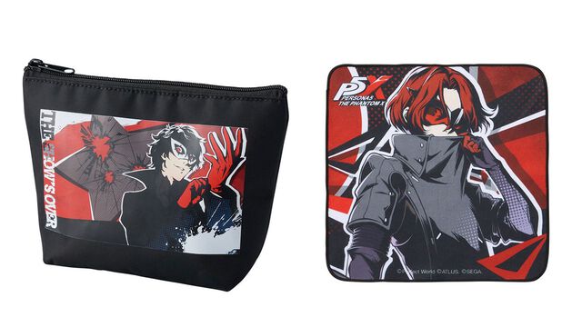 『ペルソナ5 ザ・ロイヤル』『P5X』アベイル商品が本日（12/13）発売。総攻撃イラストのポーチ、「ブチッ」クロスが付いたメガネケースなど販売