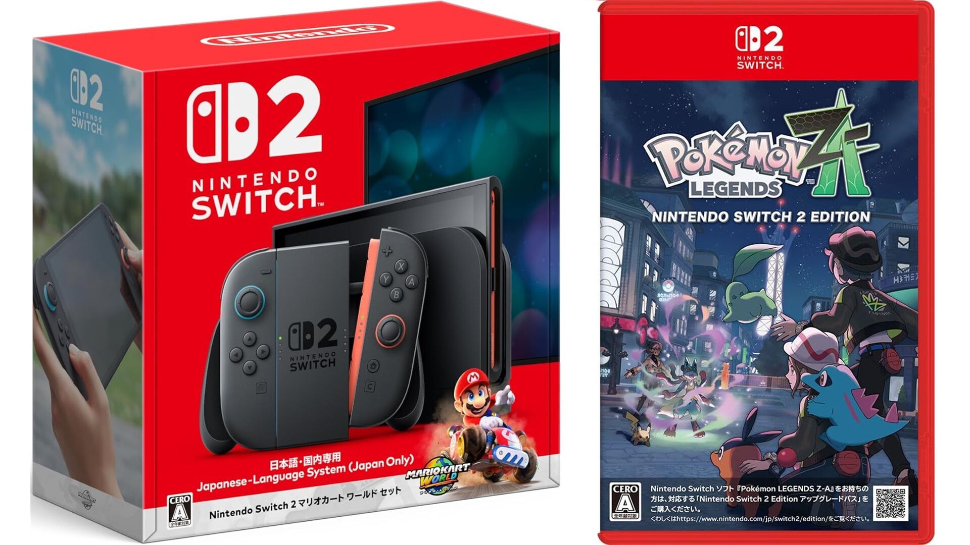 Switch2】楽天ブックスで販売中。本体＋『ポケモンレジェンズZ-A