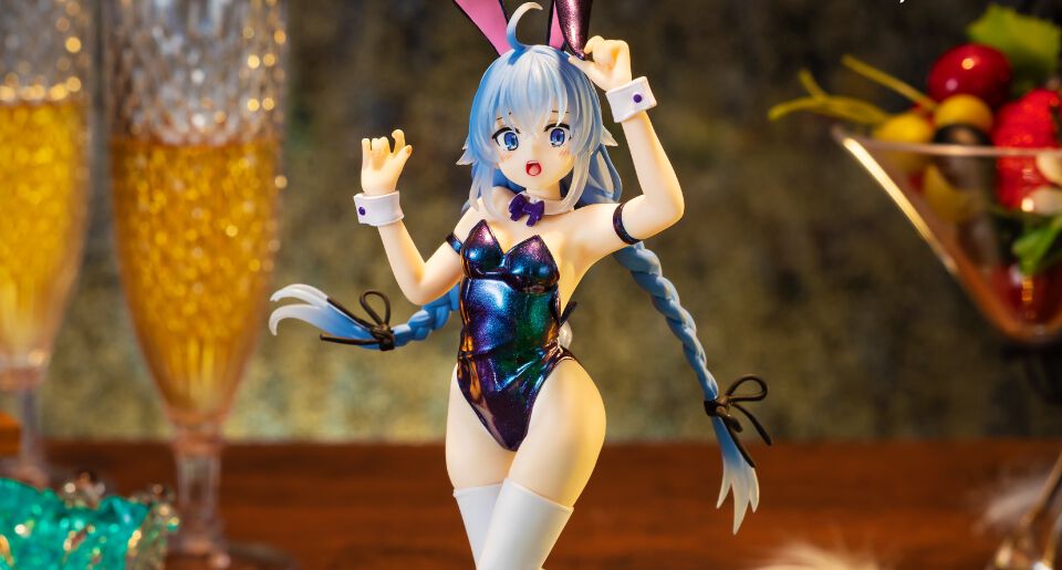 無職転生』ロキシーのバニーフィギュアが偏光カラーに。美しく輝く