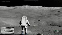 『REAL MOON』JAXAとの共同研究で開発された“リアル月面探索シミュレーション”が無料配信。UE5で再現された月面を思いのままに歩ける
