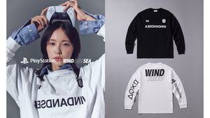 プレイステーションとWIND AND SEAが初コラボしたスウェットなどが12月20日より発売。『サイレントヒルf』の実況配信でも話題の加藤小夏がモデルとして登場