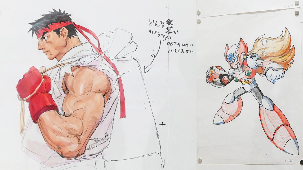 大カプコン展で『ストリートファイター』『ロックマンX