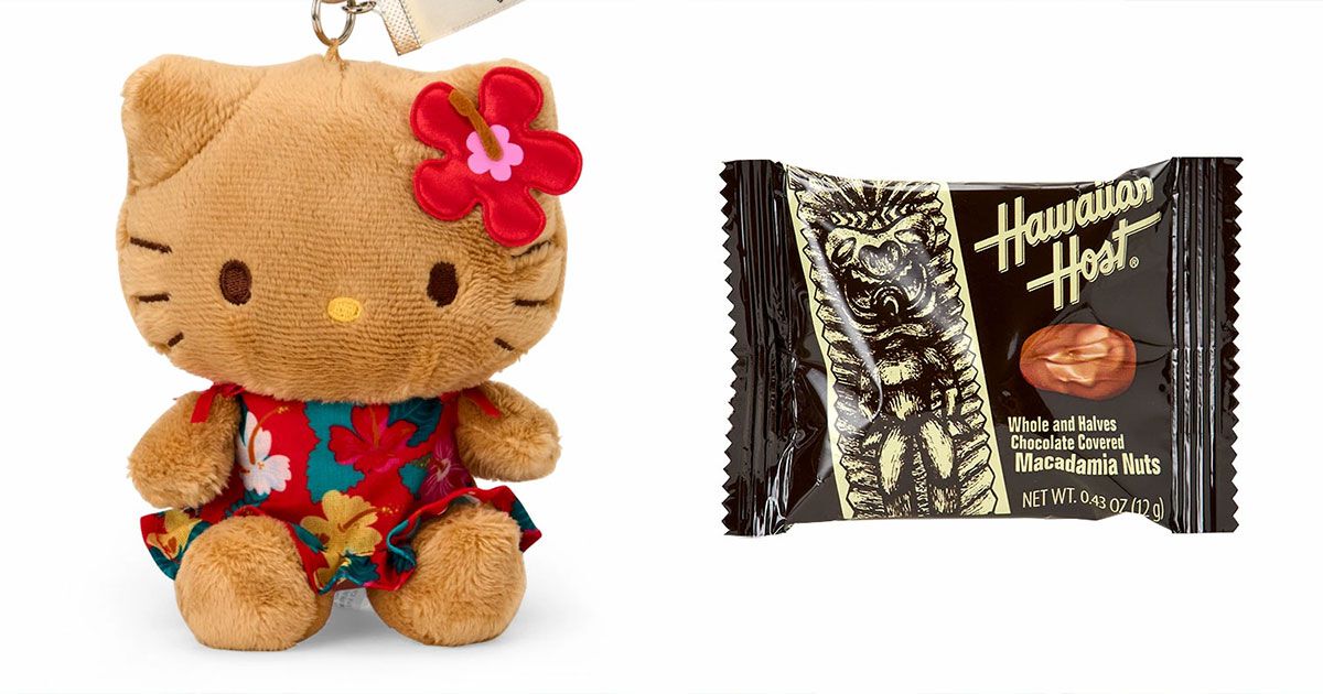 ハローキティ×ハワイアンホースト】こんがり日焼けしたキティちゃんの