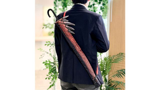 『モンハンワイルズ』飛竜刀の長傘カバーが12月19日よりカプコンストアで発売。傘を納刀して背負うと気分はまるで太刀使いのハンター