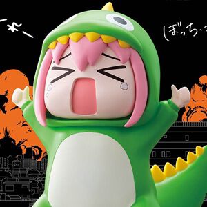 『ぼっち・ざ・ろっく！』人間は初？ 後藤ひとりが承認欲求モンスター姿でフィギュア“鎮座獣”に上陸