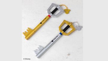 『キングダム ハーツ』キーブレード型ボールペンが12月20日発売。キングダムチェーン、キングダムチェーンDの2種類