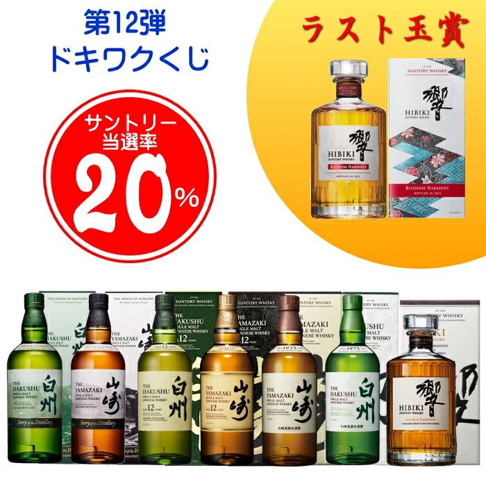 ラストワン賞は響BH2023確定。7,700円で山崎・白州Story of the