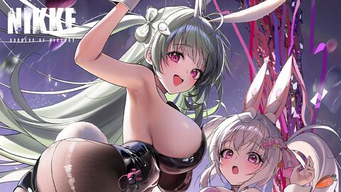 【NIKKE】イベント“GOLDEN COIN RUSH”イラスト公開。アリスとソーダが新人バニーガールとしてコインラッシュに【ニケ】