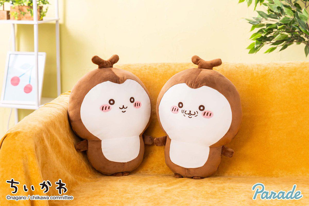 ちいかわ』カブトムシのBIGなぬいぐるみ（友好型？ 擬態型？）がゲーム 