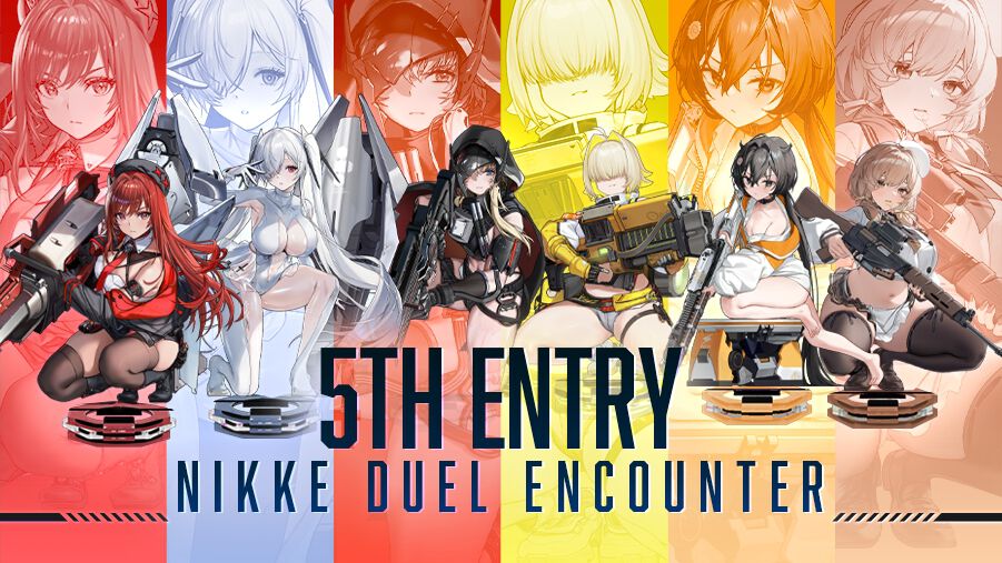 NIKKE DUEL ENCOUNTER 5th ENTRY』が3/20発売決定。描き下ろしのラピ