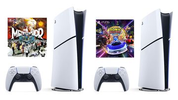 PS5デジタルエディション（日本語専用）と『メタファー』、『ソニックレーシング クロスワールド』の各セットが59990円。Amazonや楽天などで販売中