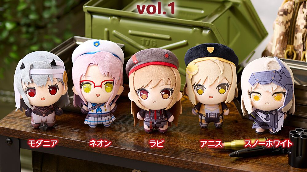 勝利の女神：NIKKE デフォルメフィギュア アニス ネオン ラピ セット メガニケ】SACシリーズ『勝利の女神：NIKKE デフォルメフィギュア