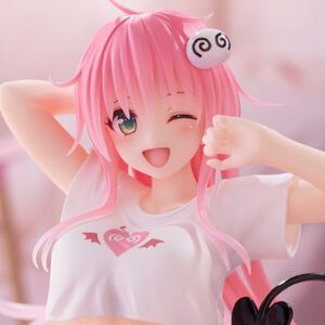 『To LOVEる-とらぶる-ダークネス』ララの愛らしい笑顔と健康的なお腹が魅力的。ルームウェア姿のDesktop Cuteフィギュア