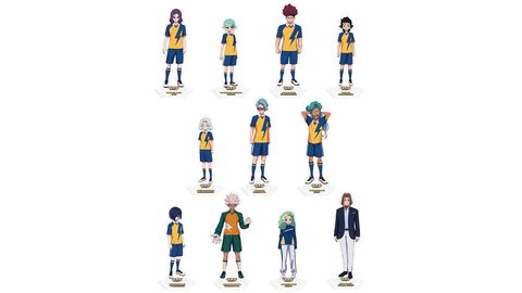 『イナイレ 英雄たちのヴィクトリーロード』雷門中のキャラクター11名がアクスタに。2800円以上の購入で星村ナオステッカーもらえる