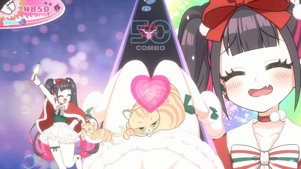 『ももっとクラッシュ』太もも音ゲーに“クリスマス仕様の太もも”が追加されるDLCが登場。浄化されるタマシイのボイスや新楽曲も実装