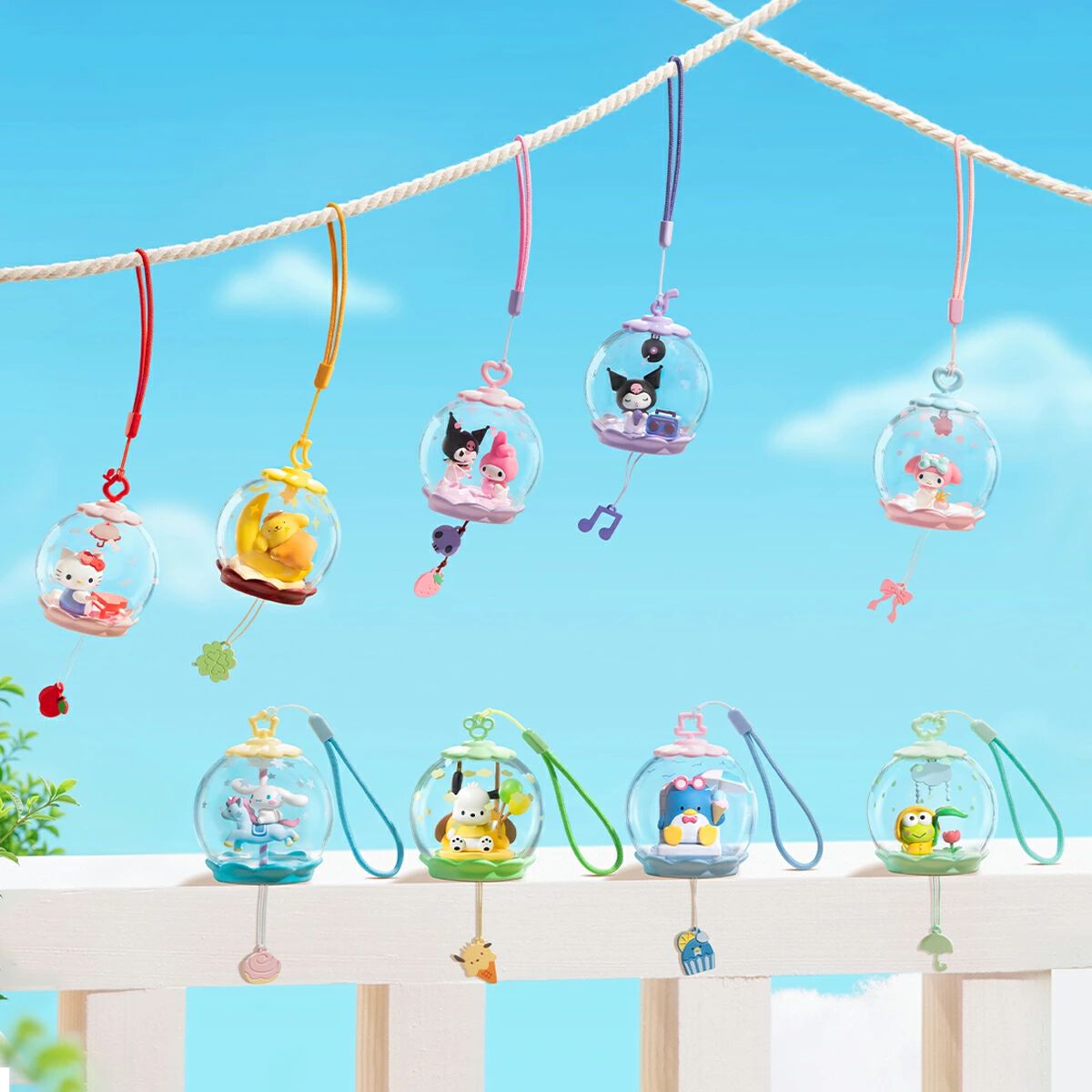 サンリオキャラクターズ+バブルの家のマスコット『Sanrio characters Sweet Dream Bubble House シリーズ ...