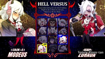 『Helltaker』二次創作格ゲー『Hellversus』無料体験版が配信開始。ズドラーダ、モデウスの2キャラでVSモードやプラクティスがプレイ可能