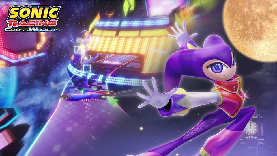 『ソニックレーシング クロスワールド』ナイツが本日（12/25）配信の無料アプデで追加。3チームで競うオンラインレースイベント“NiGHTS フェスタ”が期間限定開催