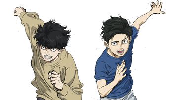 『ひゃくえむ。』12/31よりNetflix独占配信。100ｍ走に人生を捧げた人々の“本気（ガチ）”な想いと哲学的な言葉が心に響く長編アニメ映画。少年トガシ＆小宮の描き下ろしイラストも公開