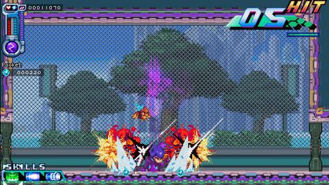 『バーサークボーイ』レトロでモダンなスタイリッシュハイスピードアクションが配信開始。オーブの力でバーサーク！ 悪の博士を打ち倒せ