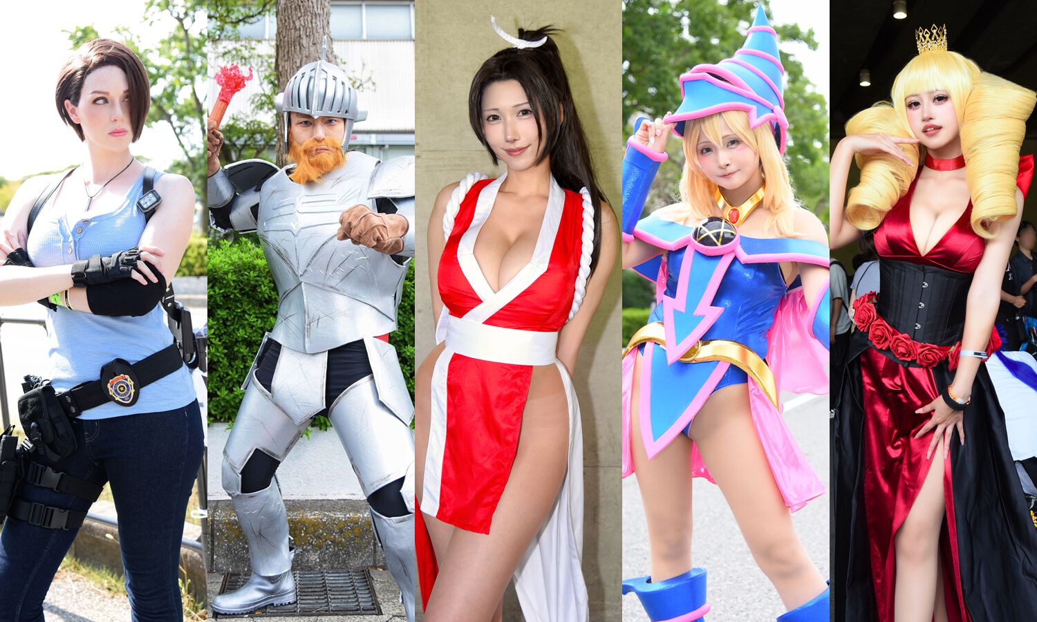 コスプレ】不知火舞は忍装束もライダースーツもかっこいい。『魔界村