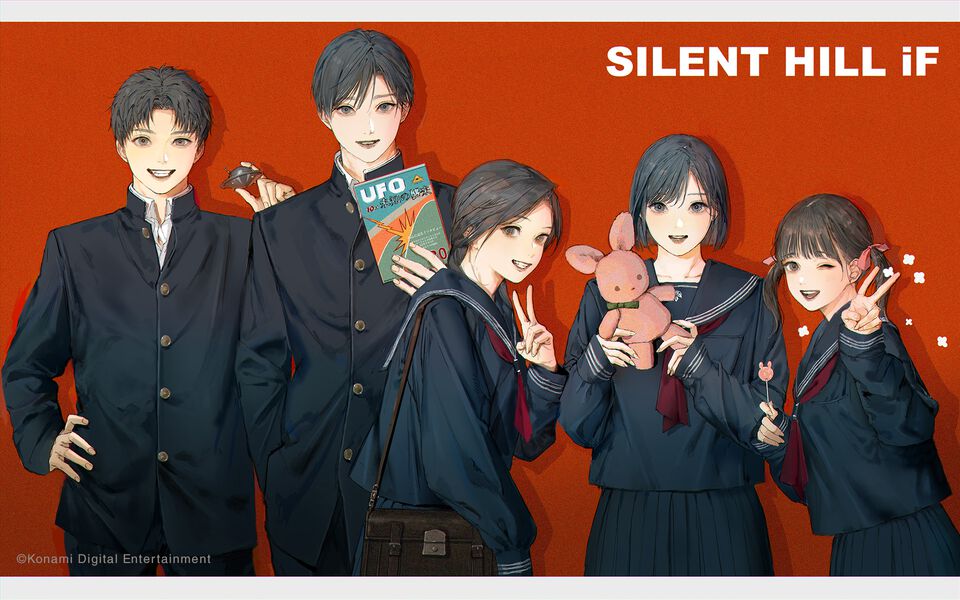 『サイレントヒルf』“もしもの世界”のイラストを公式が投稿。キャラ&クリーチャーデザイン担当のkeraが雛子、修たちを和やかに描く