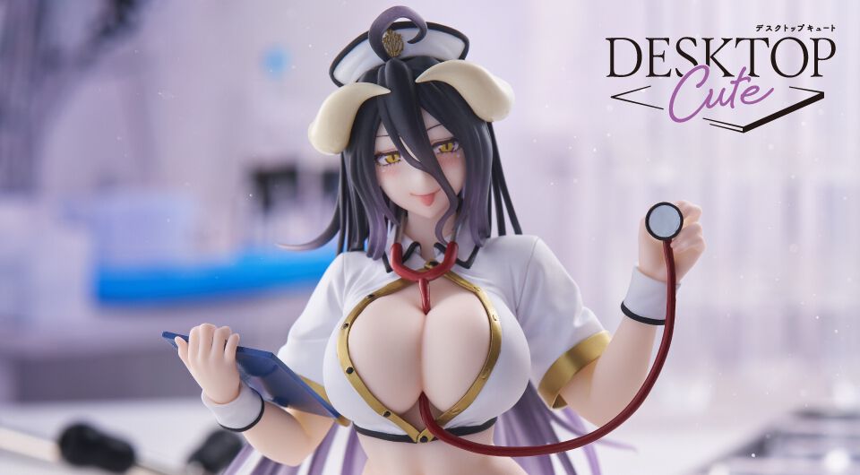 オーバーロード』アルベドのDesktop Cuteフィギュア新作は白衣の…悪魔