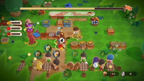 『リップルアイランド カイルとキャルのレストラン』最大16人による“はちゃめちゃクッキングアクション”が初セール。友達や家族とワイワイ楽しめる1本