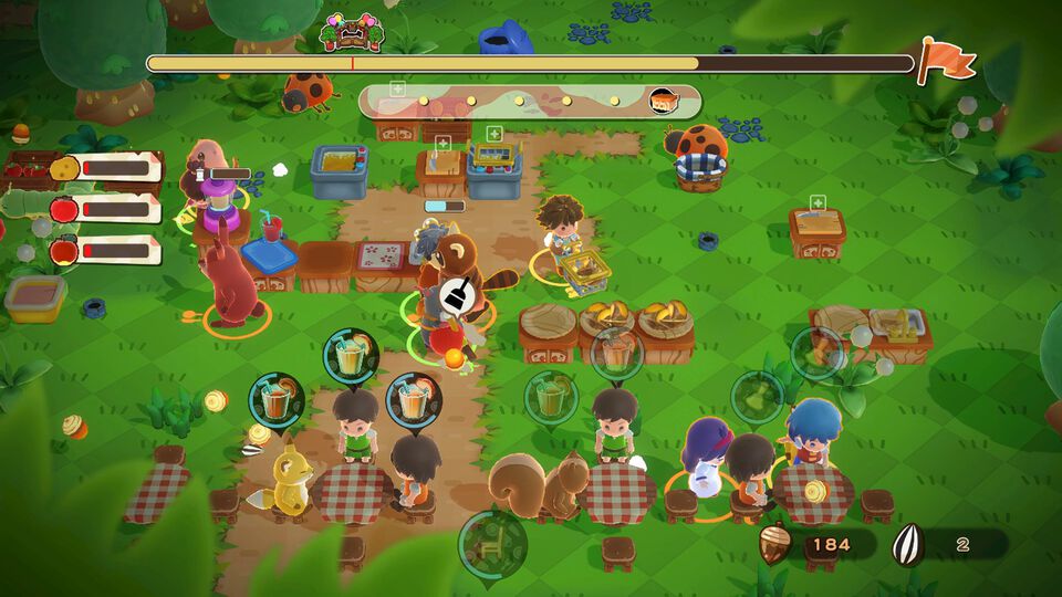 『リップルアイランド カイルとキャルのレストラン』最大16人による“はちゃめちゃクッキングアクション”が初セール。友達や家族とワイワイ楽しめる1本