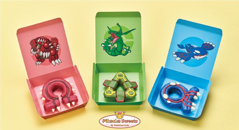 『ポケモンZA M次元ラッシュ』に登場するレックウザのドーナツが発売決定。池袋の“ピカチュウスイーツ”にて1/9より販売開始