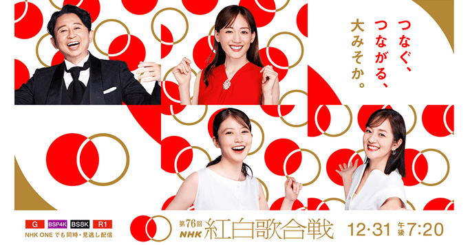 第76回NHK紅白歌合戦』いよいよ19時20分から放送。米津玄師『IRIS OUT