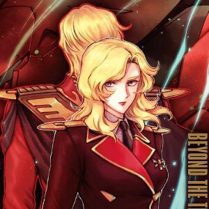 『機動戦士ガンダム 逆襲のシャア BEYOND THE TIME』新装版1巻。シャアとアムロの最後の激闘の中、ナナイは過去に飛ばされてしまい…