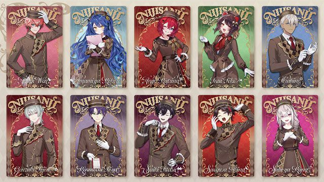 にじさんじ】ウエハース2のカードデザイン初公開。剣持刀也や加賀美