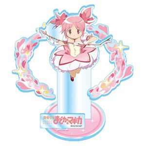 『魔法少女まどか☆マギカ』角度を変えても楽しめるアクリルジオラマ登場。まどか、ほむら、マミ、さやか、杏子の5人がラインナップ