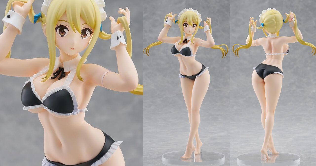 FAIRY TAIL】ルーシィがバルゴフォーム（水着）でフィギュア化！『POP