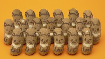 ポケモン誕生30周年記念で“イーブイ東京ばな奈”が4年ぶりに復活。遭遇率の低いハート付きイーブイ模様も封入、1月14日より期間限定で発売