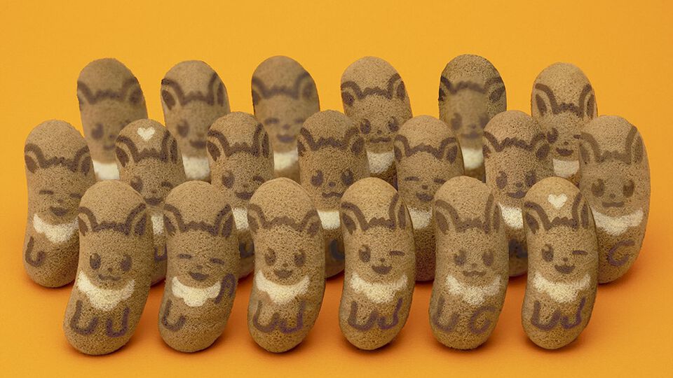 ポケモン誕生30周年記念で“イーブイ東京ばな奈”が4年ぶりに復活。遭遇率の低いハート付きイーブイ模様も封入、1月14日より期間限定で発売