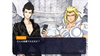 『エルシャダイ』のルシフェルとイーノックがノベルゲー制作サイトで使い放題に。原作者が描き下ろし素材を提供。過去に作者同士のコラボつながりも