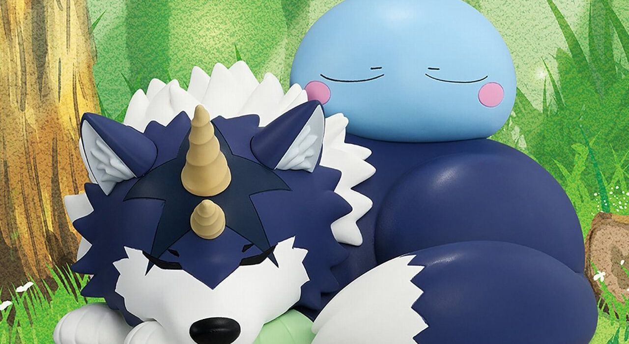 プライズ品　転スラ　リムル＆ランガ ソフビフィギュア　7点セット 転生したらスライムだった件 リムル＆ランガ ソフビフィギュア