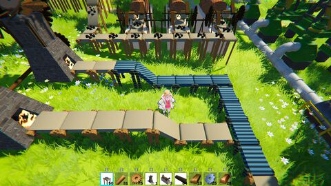 『moorestech』個人開発による国産自動化シミュレーションが8月ごろ発売。アニメ調キャラが織りなすストーリーや独自の歯車システムを搭載