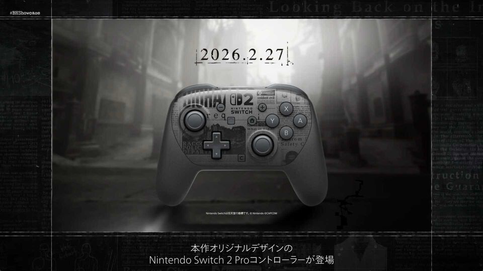 【バイオ9】『バイオハザード レクイエム』Switch2用プロコンとamiiboが発売決定。GeForce NOW対応やレオンとグレースの1/6フィギュア、オケコン開催なども判明【バイオハザード ショーケース】