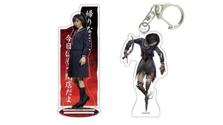 『サイレントヒルf』名台詞をバックに雛子が立つアクスタが登場。“アヤカカシ”、“ココロノアナヲフサゲヌ咲子”などバケモノたちのアクキーも